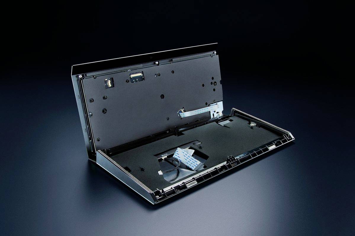 RAZER BlackWidow V4 75perc Intl. US Kabelgebunden Gaming-Tastatur Englisch, QWERTY Schwarz Beleuchtet