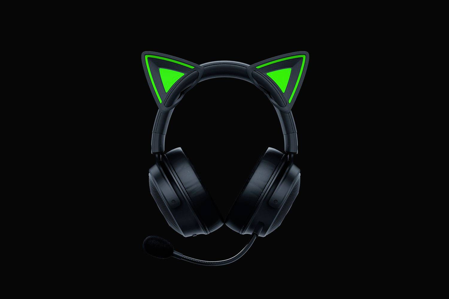 RAZER Kitty Ears V2 Universal Clip Ohrbügel 1 St. Schwarz/Grün