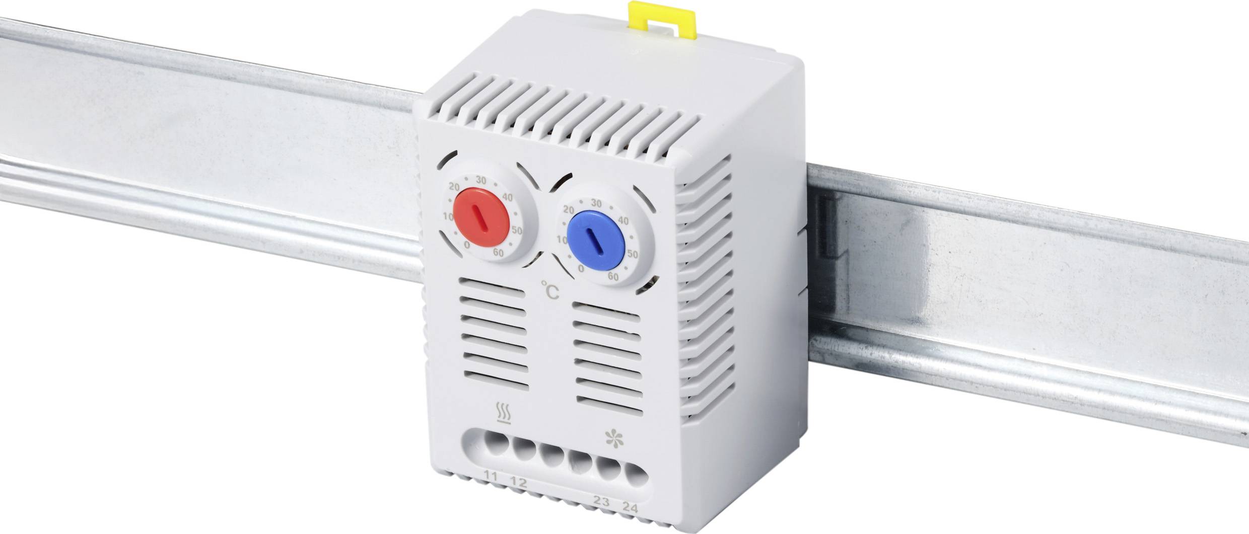 TRU COMPONENTS Schaltschrankheizungs-Thermostat TC-NT71-F01 NCNO 1 Öffner, 1 Schließer (L x B x H) 72 x 52 x 50mm 1St.