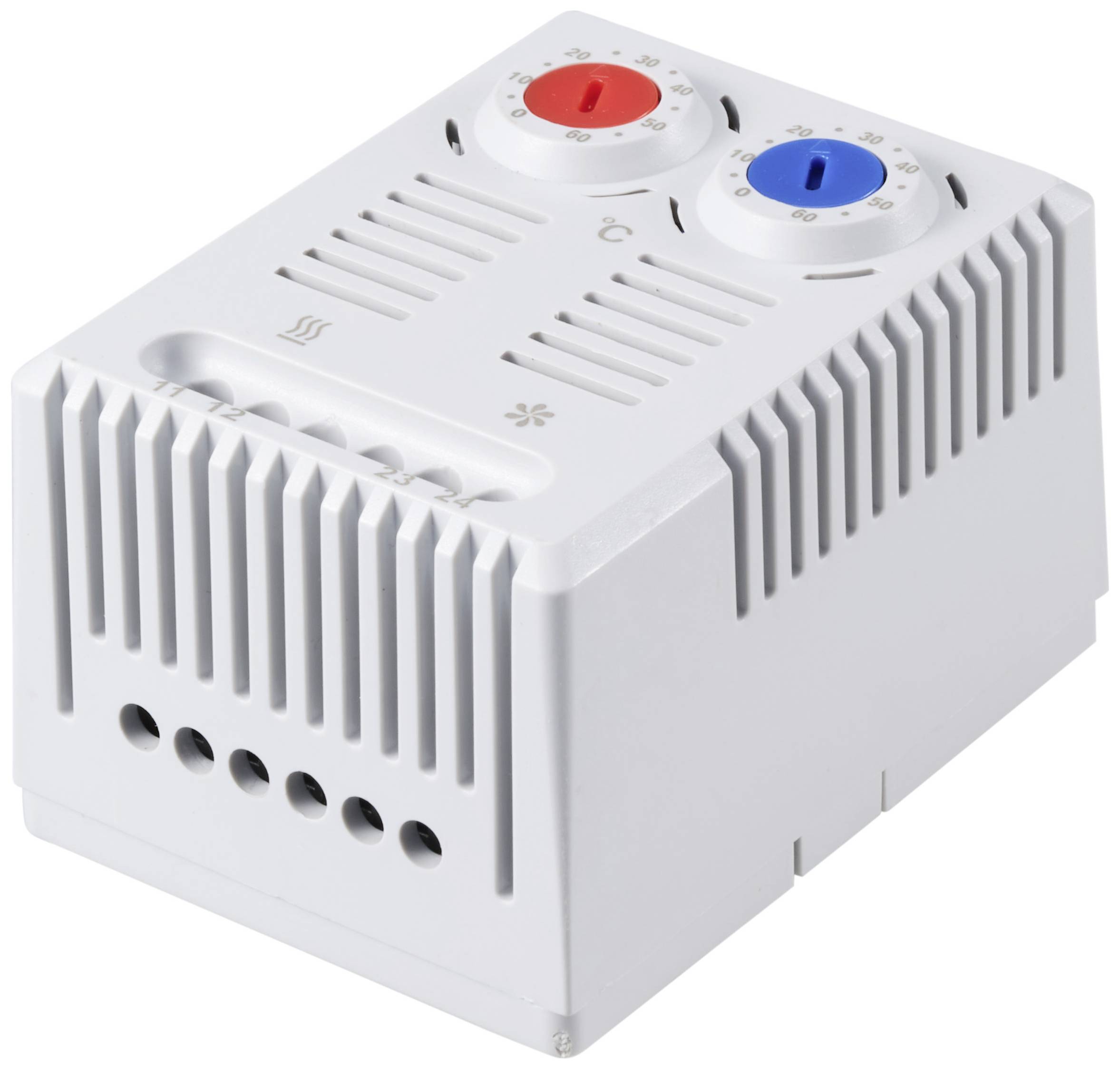 TRU COMPONENTS Schaltschrankheizungs-Thermostat TC-NT71-F01 NCNO 1 Öffner, 1 Schließer (L x B x H) 72 x 52 x 50mm 1St.