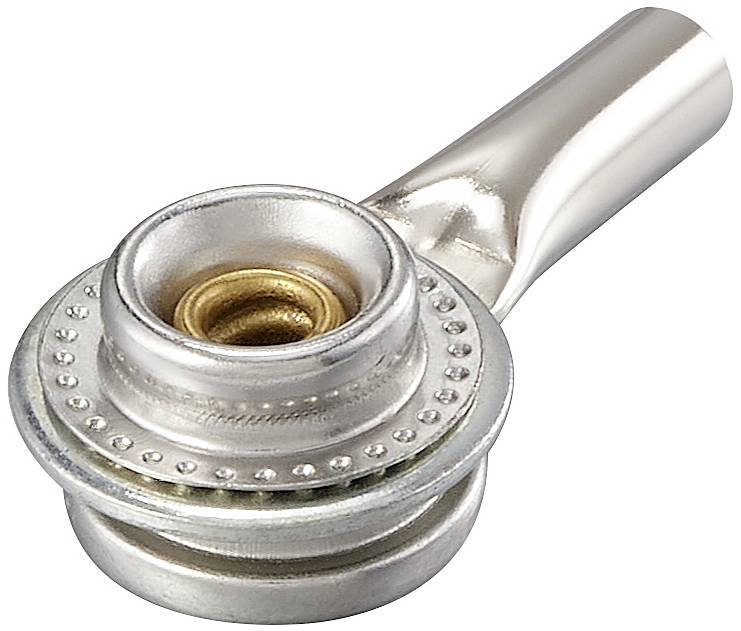 TRU COMPONENTS TC-12770100 ESD-Adapter 30mm Druckknopf 10 mm, Bananenbuchse