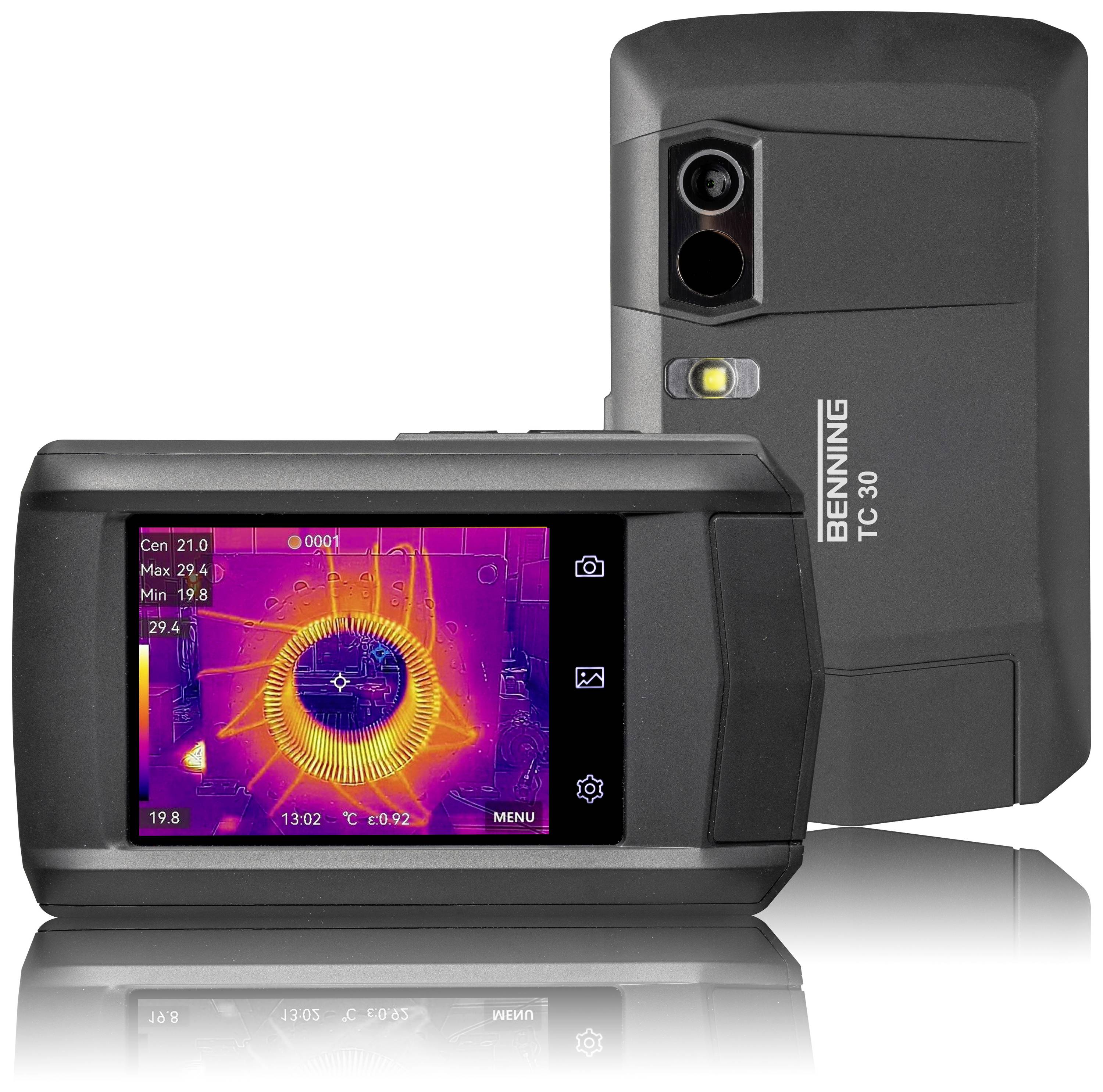Benning TC 30 Wärmebildkamera -20 bis 400°C 25Hz 2m fallsicher