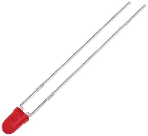 Kingbright L-36BSURDK LED bedrahtet Rot Rund 3 mm 800 mcd 60 ° 22 mA 14 V