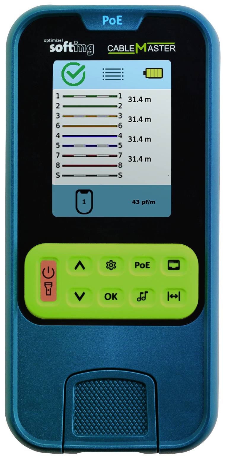 Softing Kabelmessgerät 226102 CMPOE Netzwerk