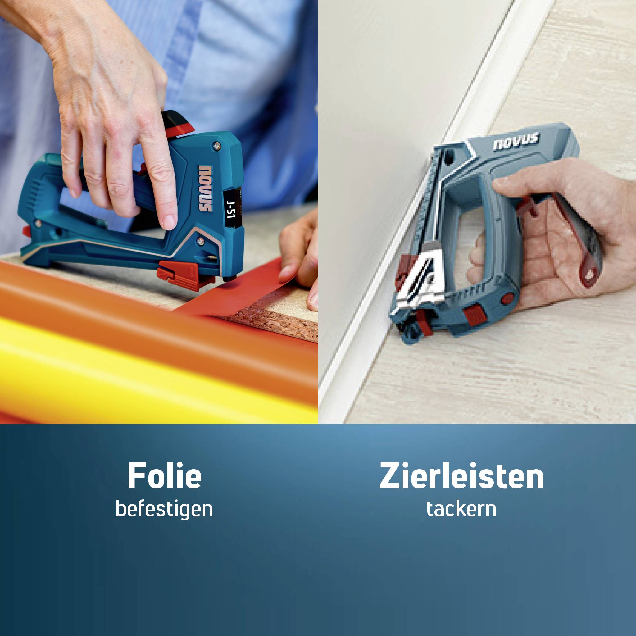 Novus Tools 030-0462 Handtacker Klammerntyp Typ 11, Typ 53F Klammernlänge 6 - 14mm