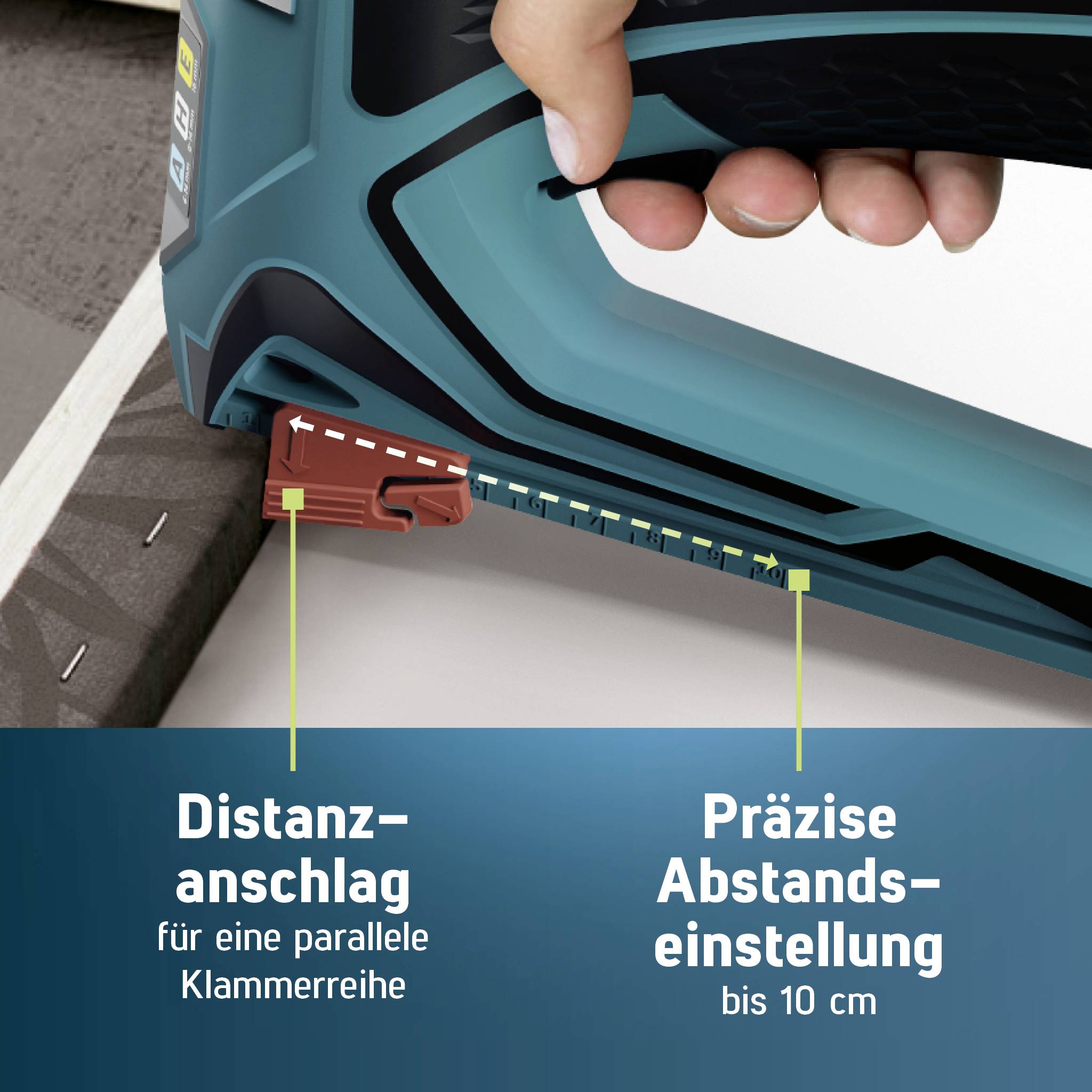 Novus Tools 031-0369 Elektrotacker Klammerntyp Typ 37, Typ 53 Klammernlänge 6 - 14mm