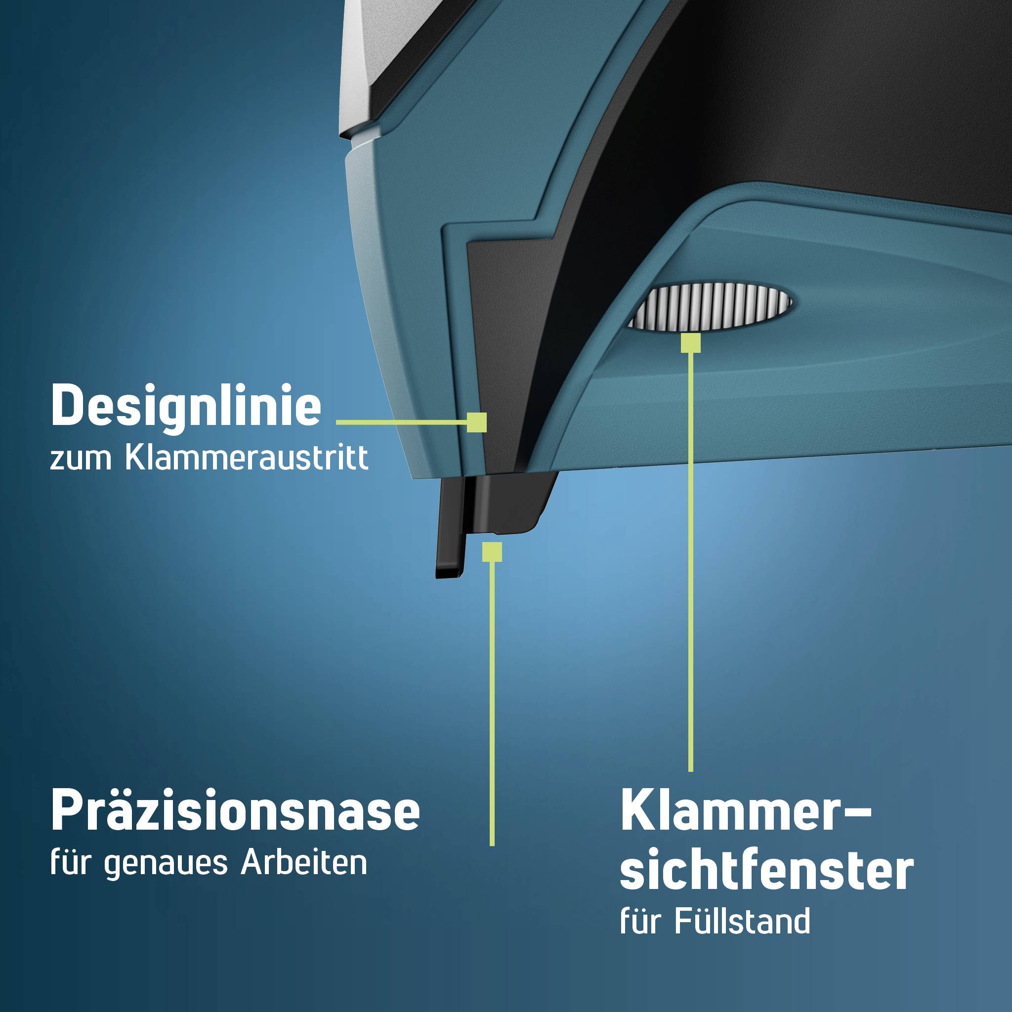 Novus Tools 031-0371 Elektrotacker Klammerntyp Typ 53 Klammernlänge 6 - 14mm