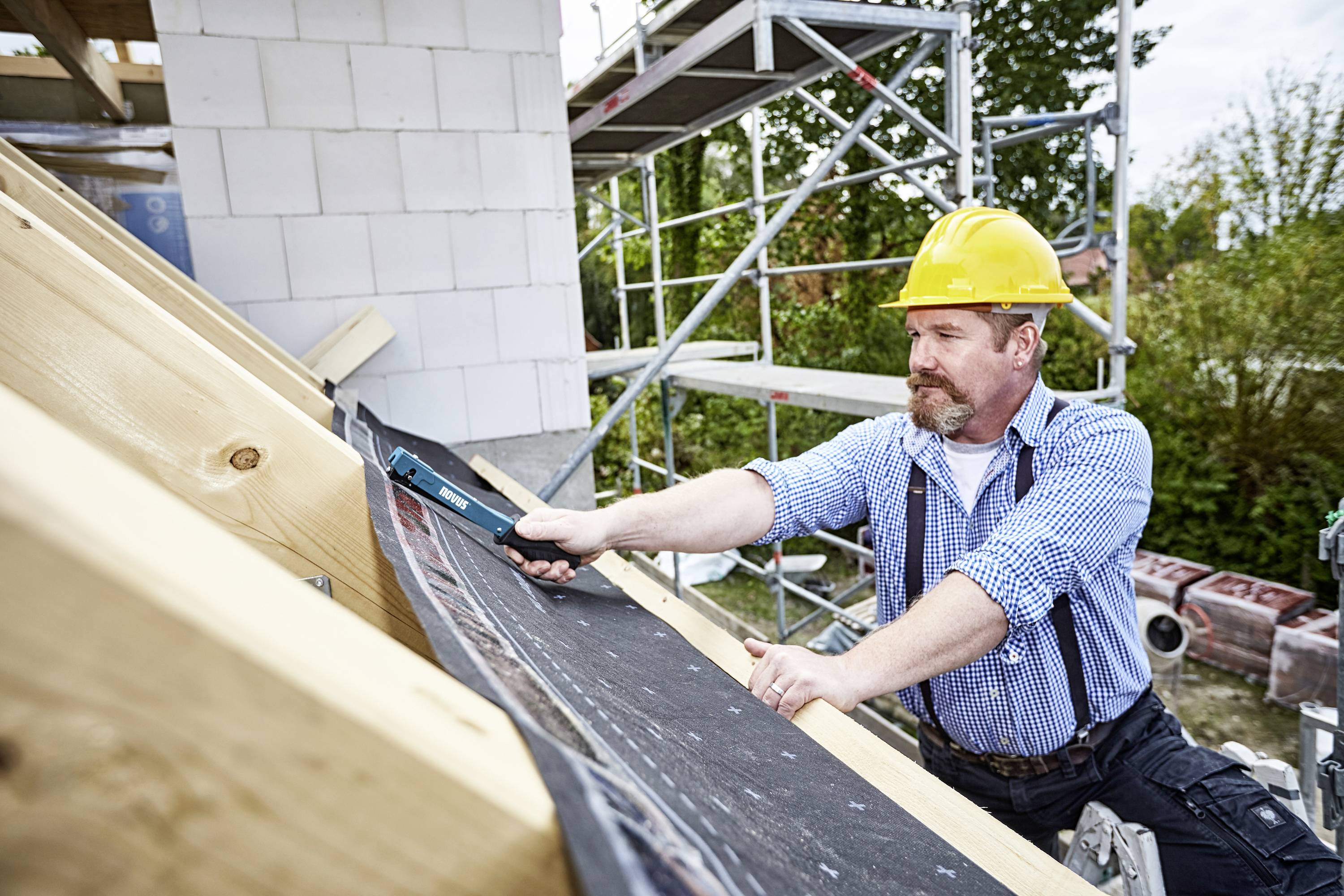 Novus Tools 030-0463 Hammertacker Klammerntyp Typ 37 Klammernlänge 4 - 6mm