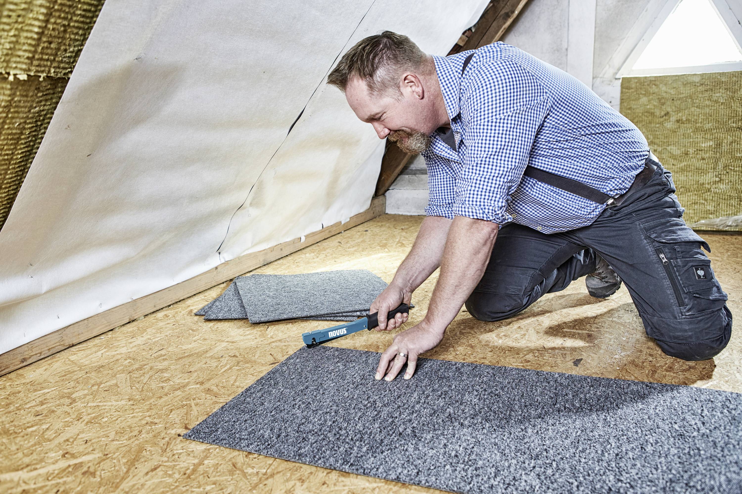 Novus Tools 030-0463 Hammertacker Klammerntyp Typ 37 Klammernlänge 4 - 6mm