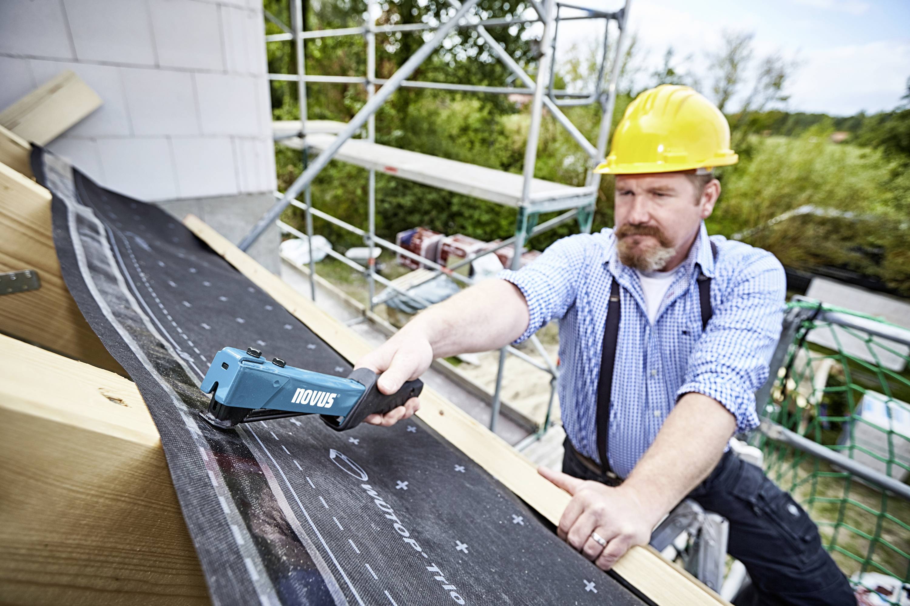 Novus Tools 030-0465 Hammertacker Klammerntyp Typ 11 Klammernlänge 6 - 12mm