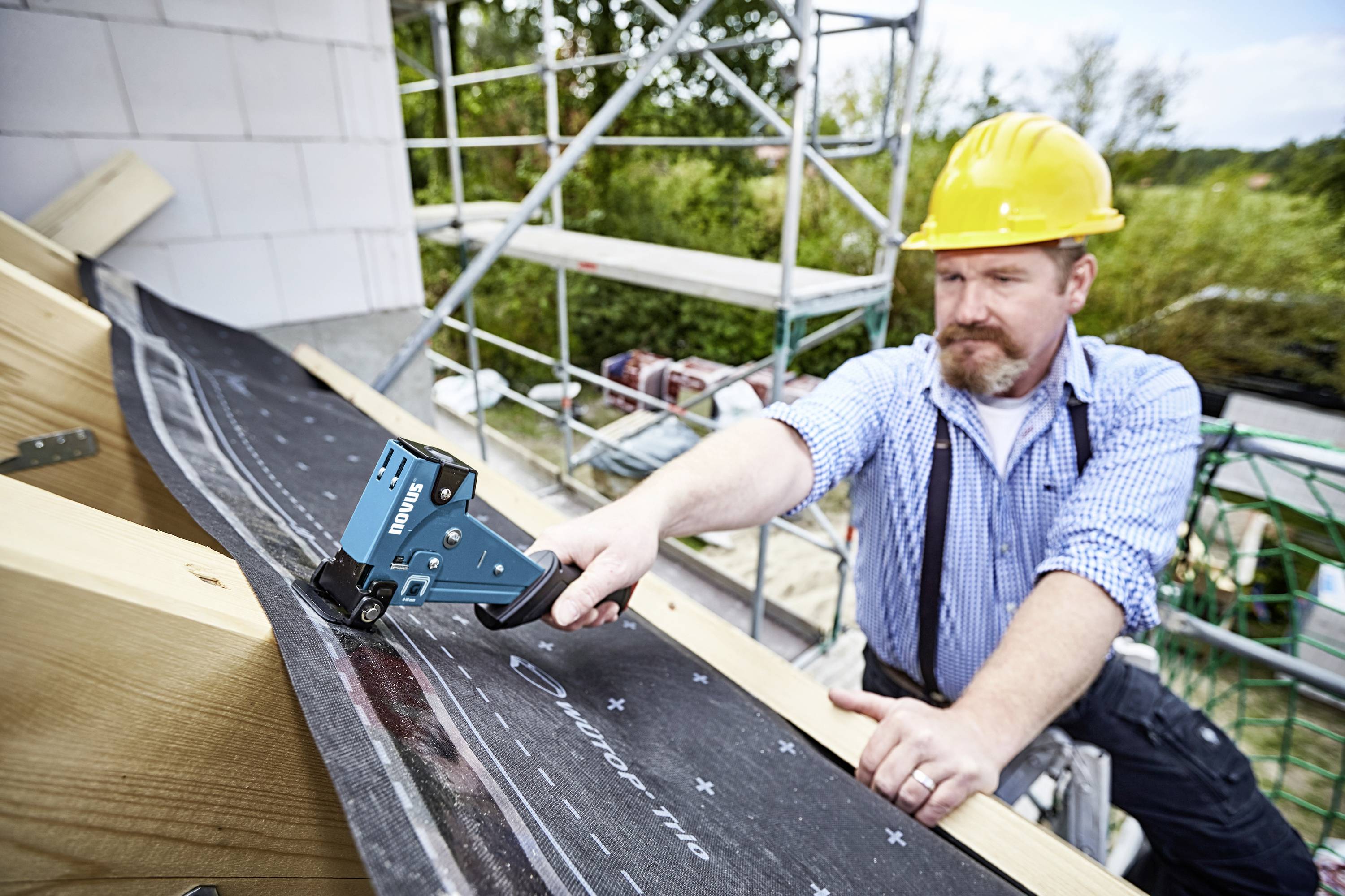 Novus Tools 030-0466 Hammertacker Klammerntyp Typ 11 Klammernlänge 6 - 14mm