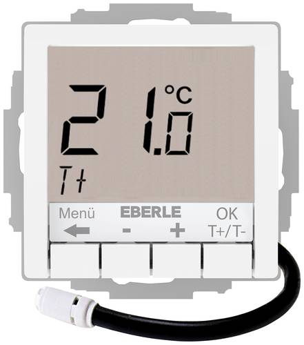 Eberle 527816455504 UTE 4100-F-RAL9010-G-55 Raumthermostat Unterputz Heizen/Kühlen 1 St.