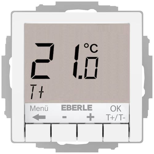 Eberle 527815455504 UTE 4100-R-RAL9010-G-55 Raumthermostat Unterputz Heizen/Kühlen 1St.