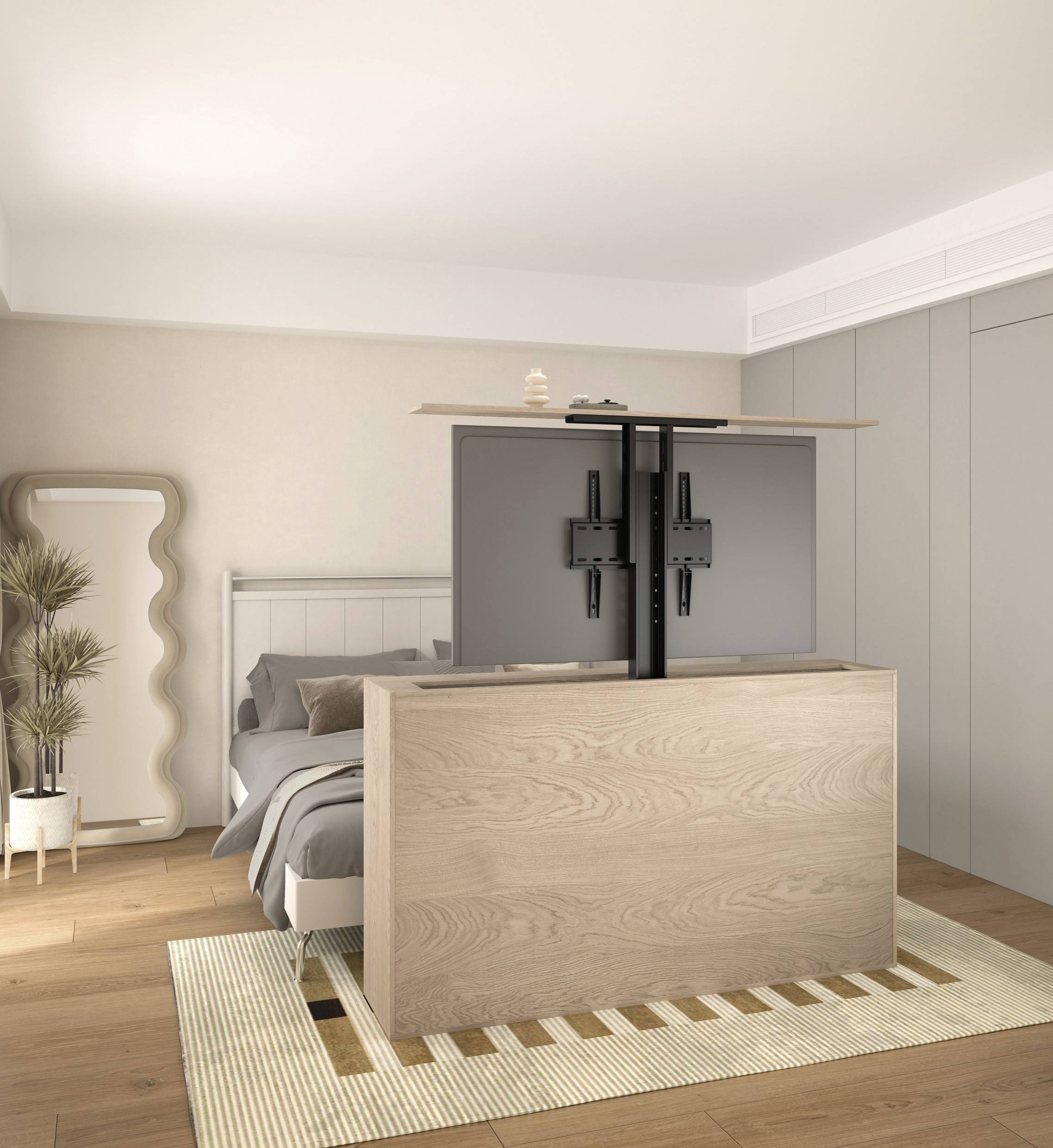 SpeaKa Professional SP-MLS-600 TV-Lift-Halterung Motorisiert, Höhenverstellbar, Mit Fernbedienung 81,3cm (32") - 139,7cm (55")