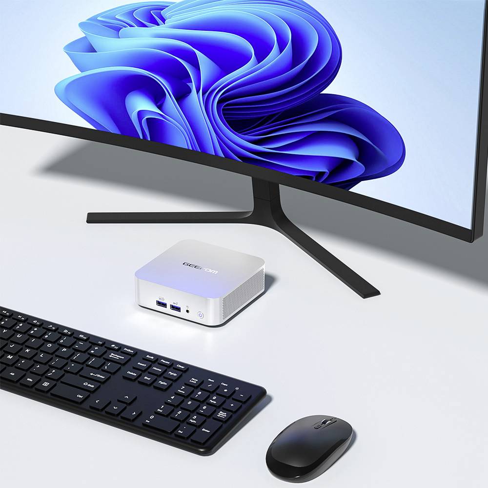 GEEKOM Mini PC A8 AMD Ryzen 7 8845HS 32 GB RAM 1 TB SSD AMD Radeon™ 780M Graphics Win 11 Pro A8