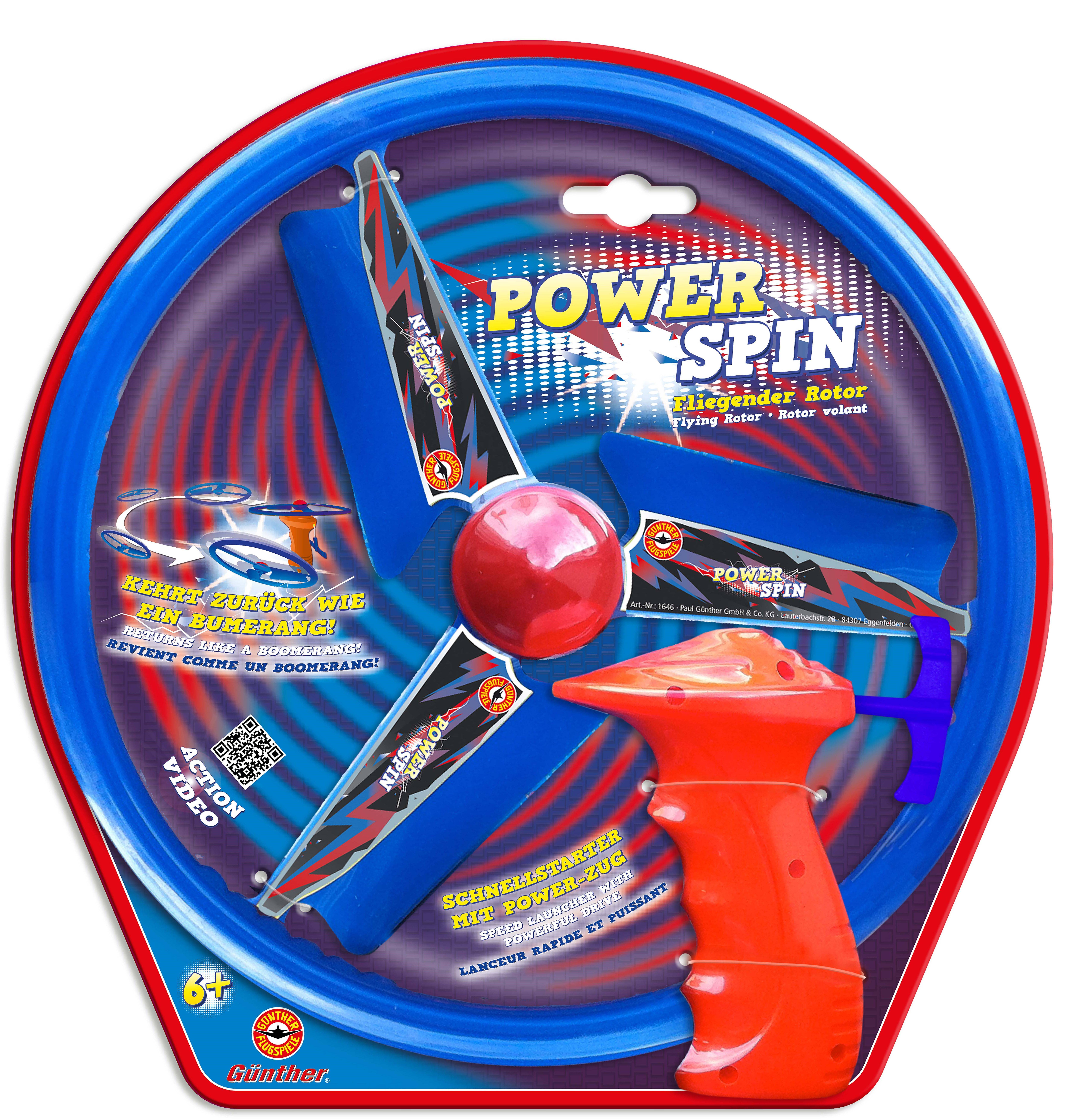 Günther Flugspiele 1646 Freiflugmodell Power Spin