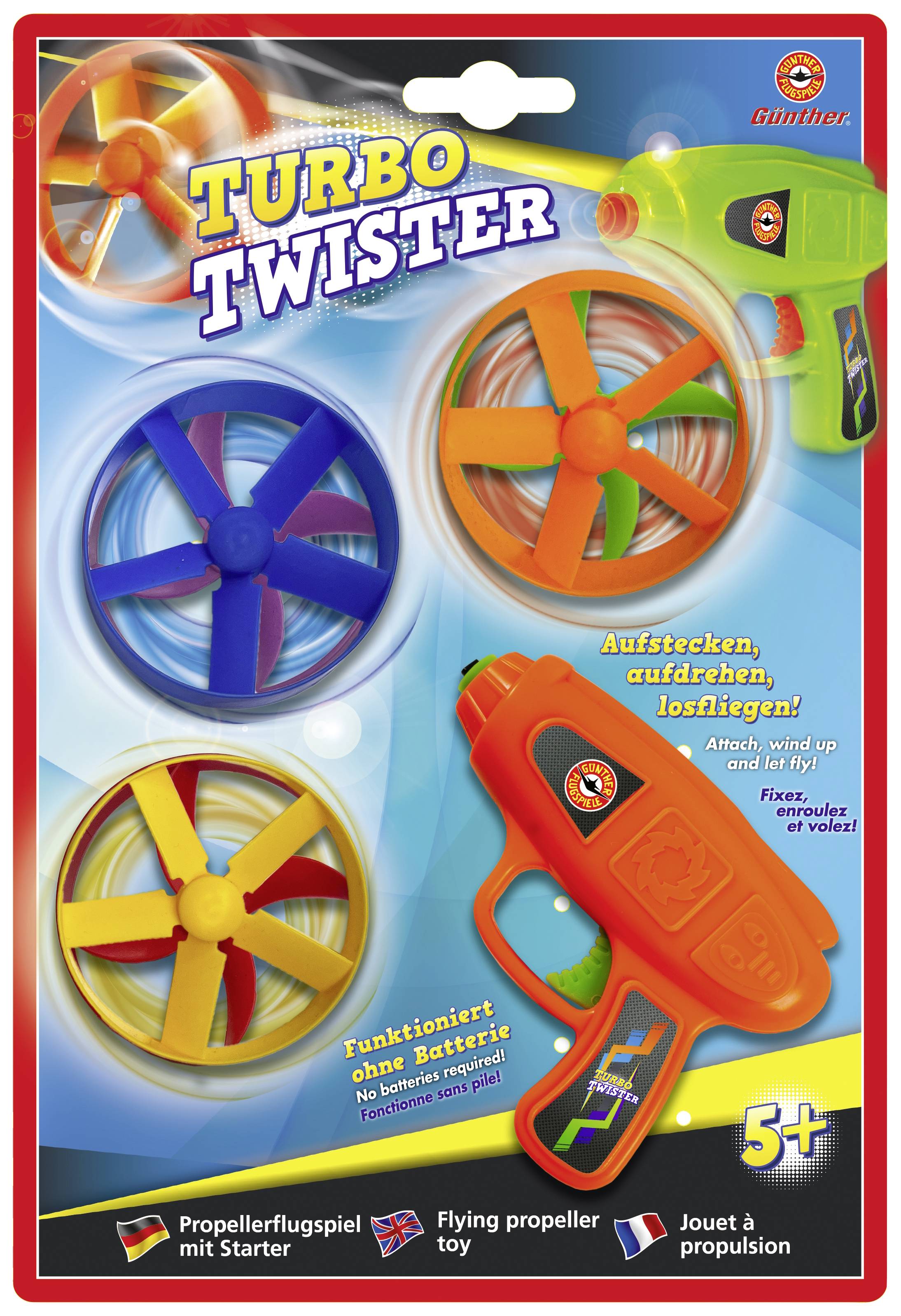 Günther Flugspiele 1687 Freiflugmodell Turbo Twister