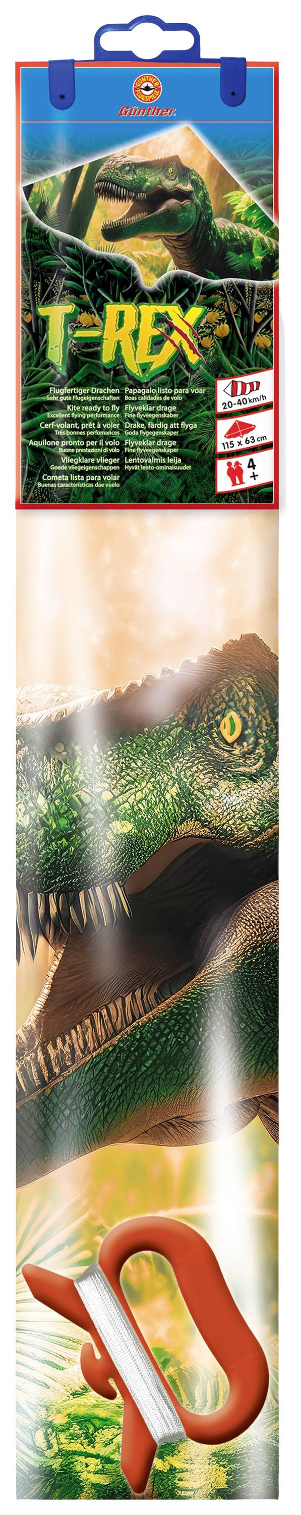 Günther Flugspiele Drachen T-Rex Spannweite (Details) 1150mm