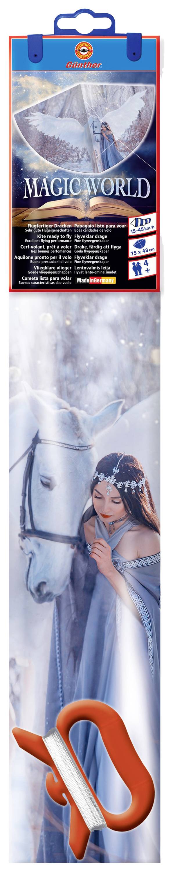 Günther Flugspiele Drachen Magic World Spannweite (Details) 750 mm