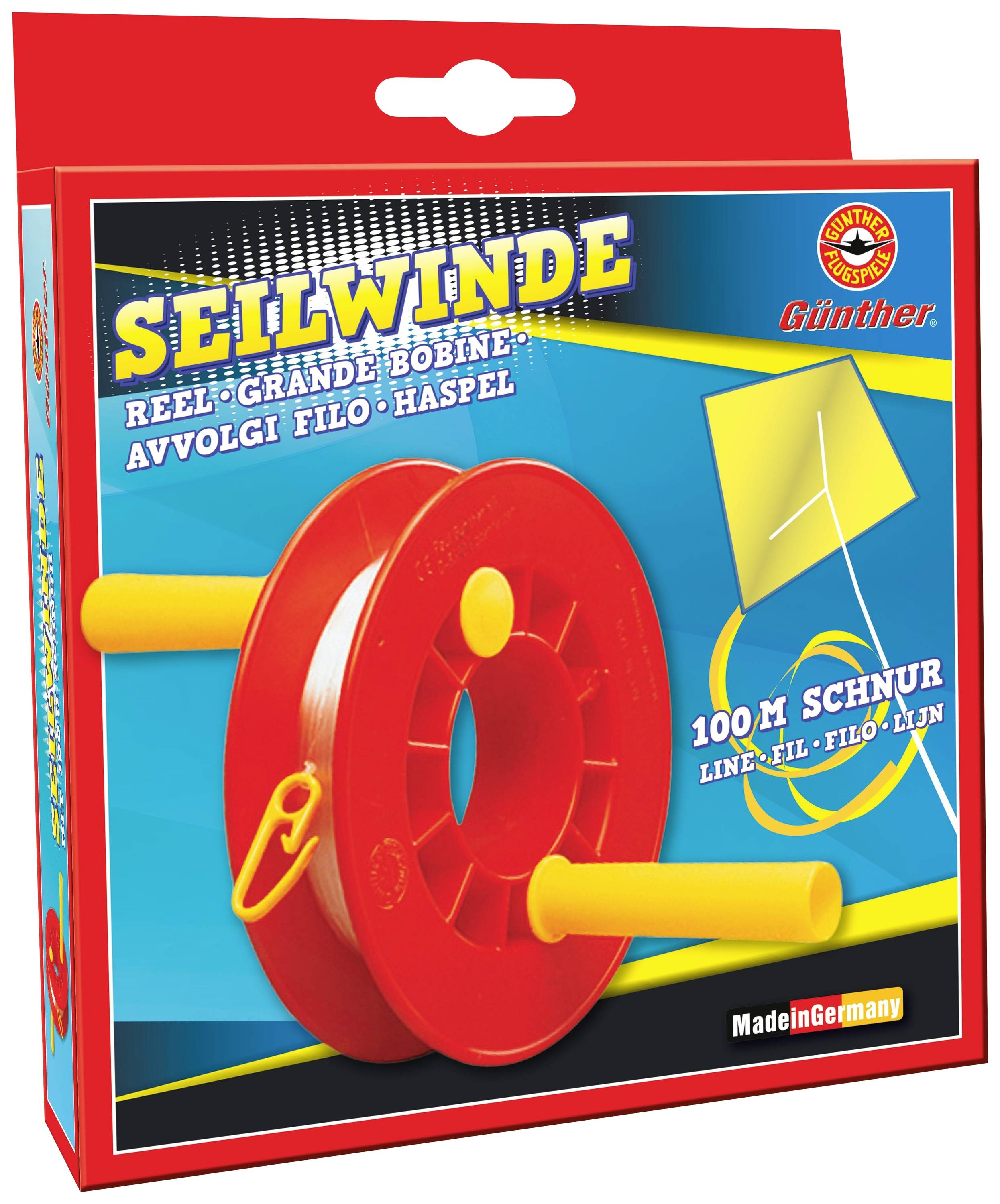 Günther Flugspiele Seilrolle mit Schnur 100 m