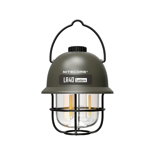 NiteCore NC-LR40-OLIV LR40 LED Camping-Laterne 100 lm akkubetrieben 222 g Oliv NiteCore NC-LR40-OLIV LR40 LED Camping-Laterne 100 lm akkubetrieben 222 g Oliv