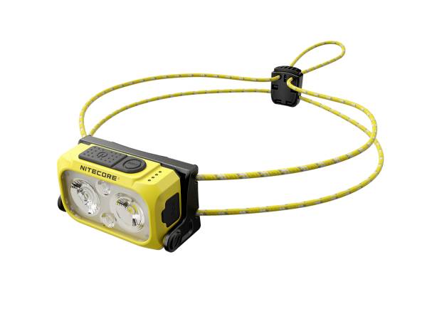 NiteCore NU21gelb LED Stirnlampe akkubetrieben 360lm NC-NU21-G