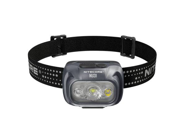 NiteCore NU31 grau LED Stirnlampe akkubetrieben 550 lm NC-NU31-GR