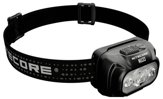 NiteCore NU33 LED Stirnlampe akkubetrieben 200lm 147h NC-NU33