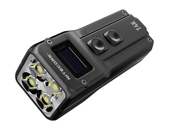 NiteCore T4K LED Taschenlampe akkubetrieben 4000lm 77g