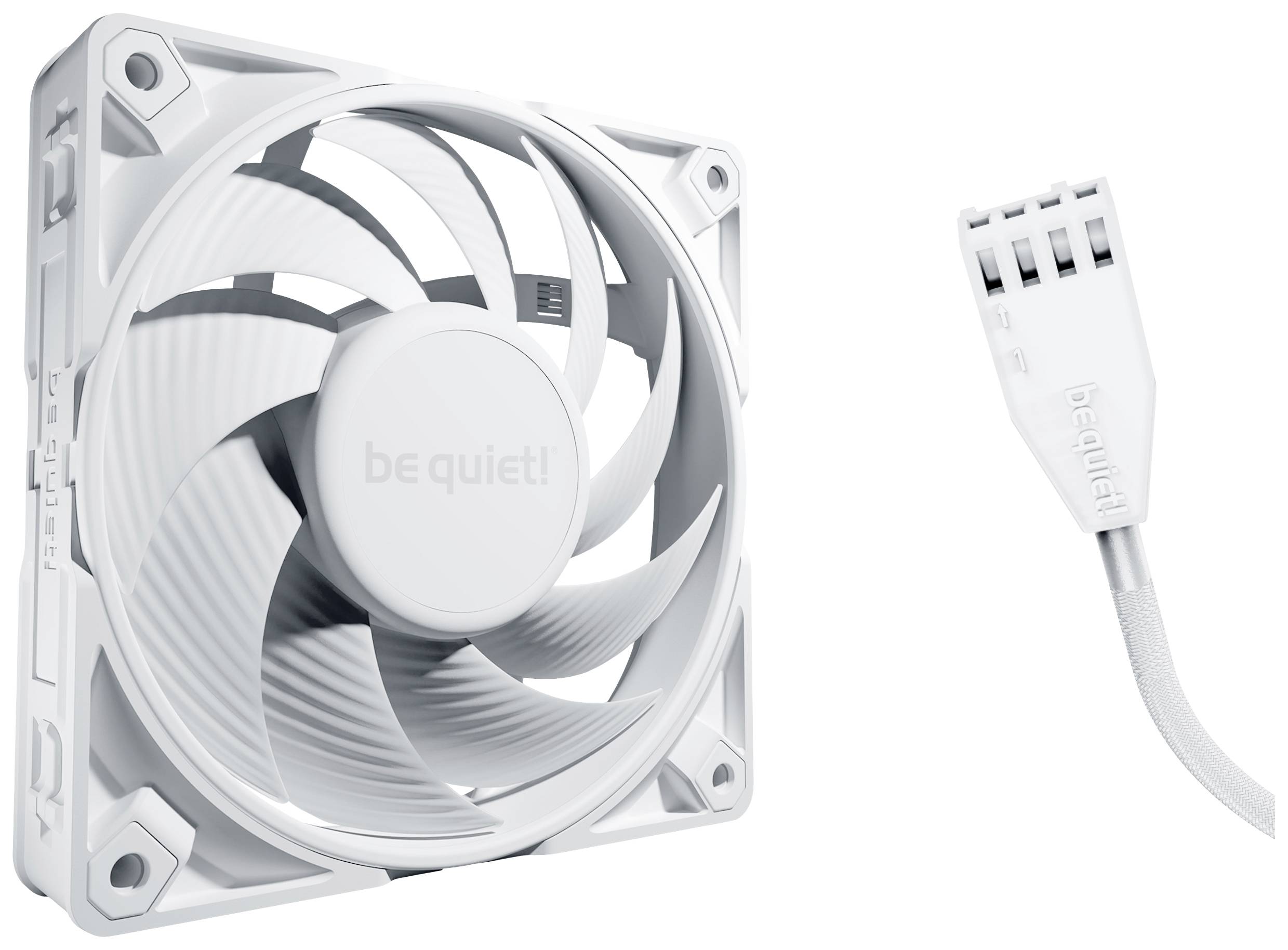 BeQuiet Silent Wings Pro 4 PC-Gehäuse-Lüfter Weiß (B x H x T) 120 x 120 x 25mm