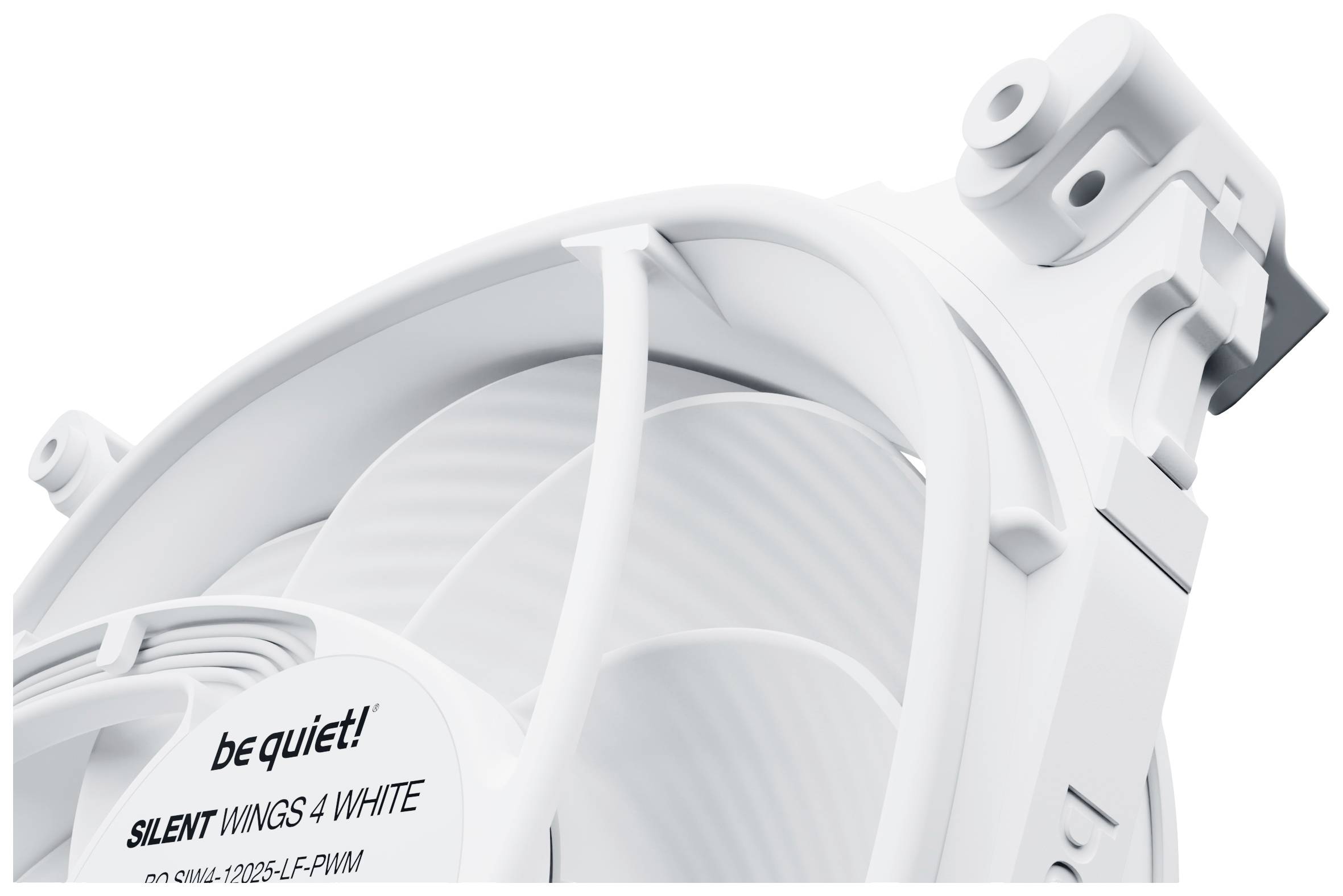 BeQuiet Silent Wings 4 PC-Gehäuse-Lüfter Weiß (B x H x T) 120 x 120 x 25mm