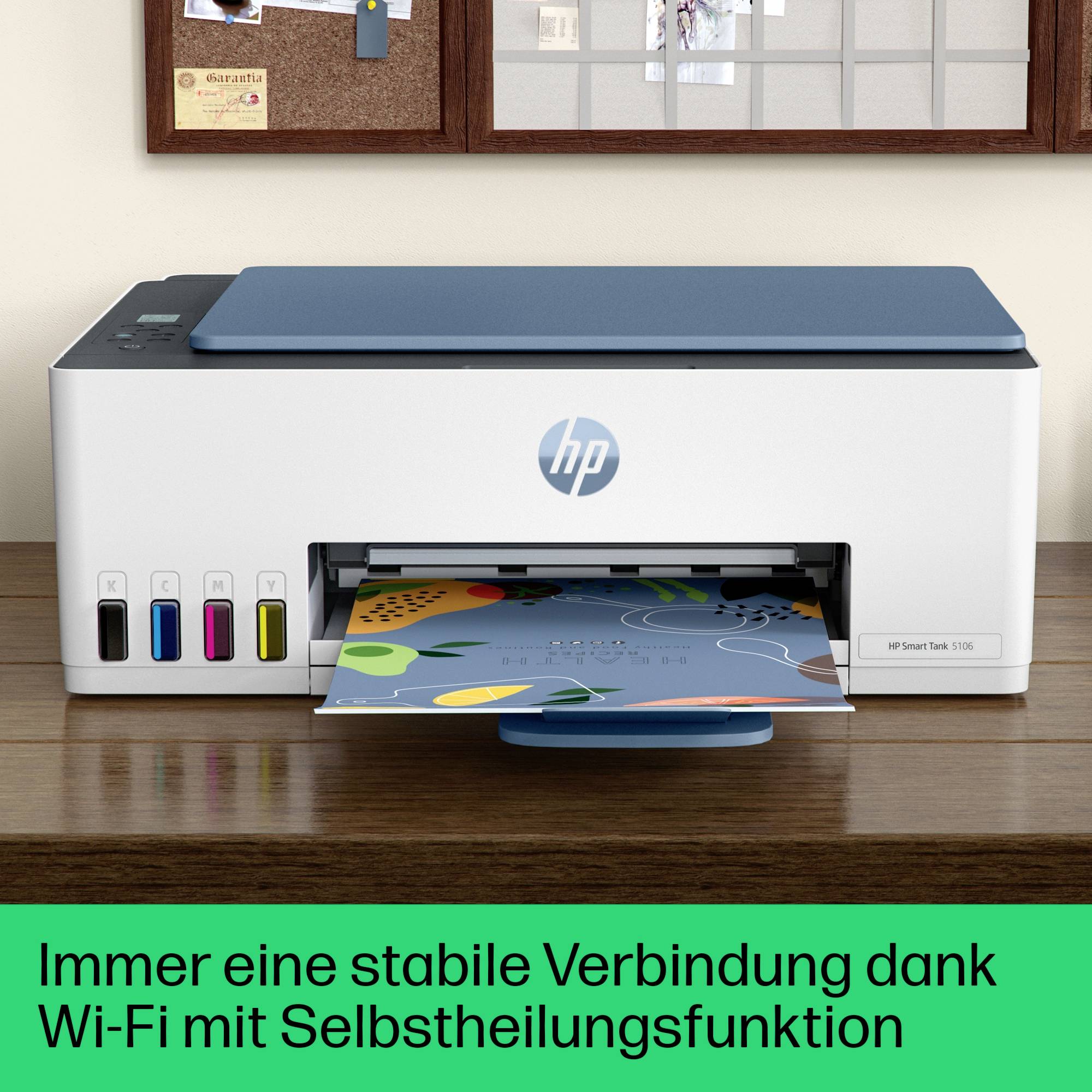 HP Smart Tank 5106 Multifunktionsdrucker Tintenstrahl Farbe A4 Drucker, Scanner, Kopierer