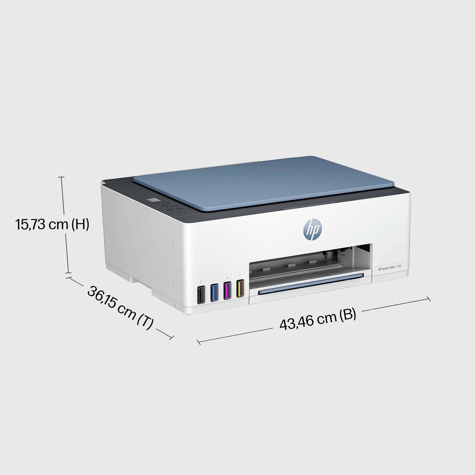 HP Smart Tank 5106 Multifunktionsdrucker Tintenstrahl Farbe A4 Drucker, Scanner, Kopierer