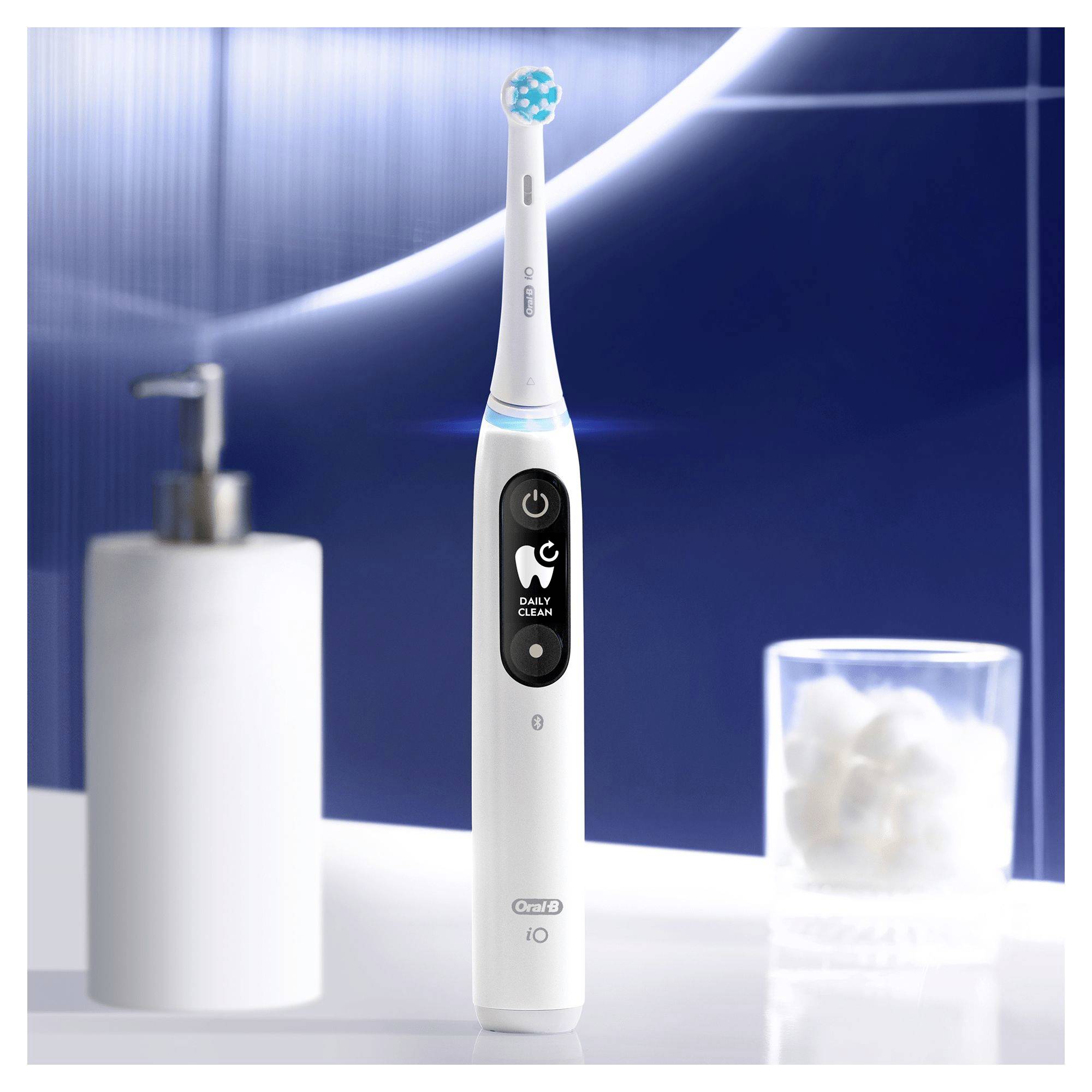 Oral-B iO Series 6s white 4210201427407 Elektrische Zahnbürste Rotierend/Oszilierend Weiß