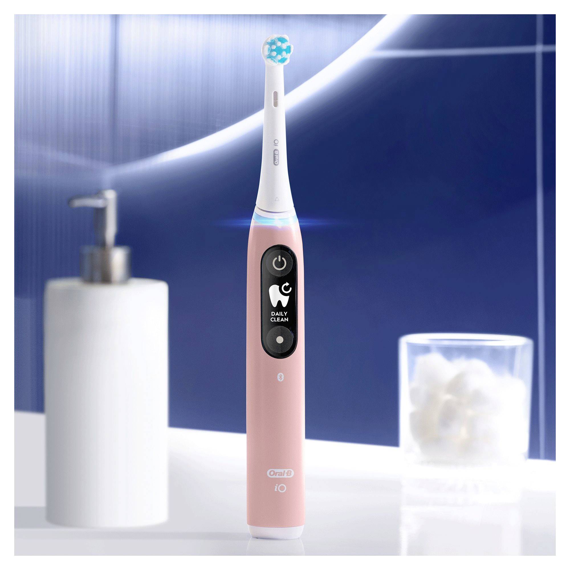 Oral-B iO Series 6s Rosa 4210201427384 Elektrische Zahnbürste Rotierend/Oszilierend Rosa