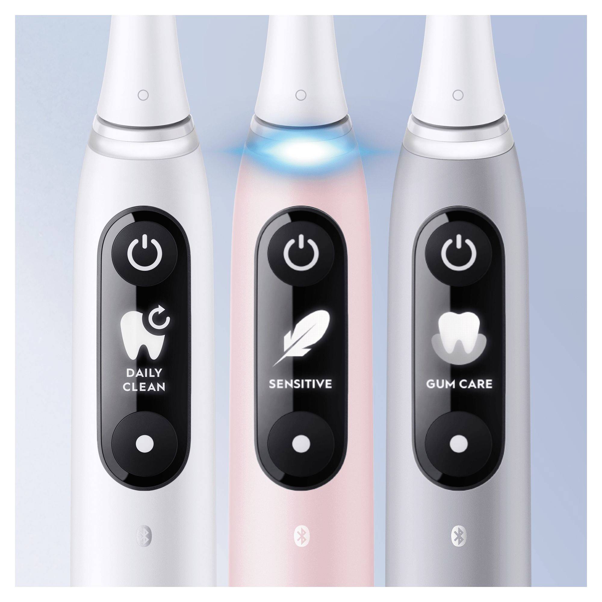 Oral-B iO Series 6s Rosa 4210201427384 Elektrische Zahnbürste Rotierend/Oszilierend Rosa