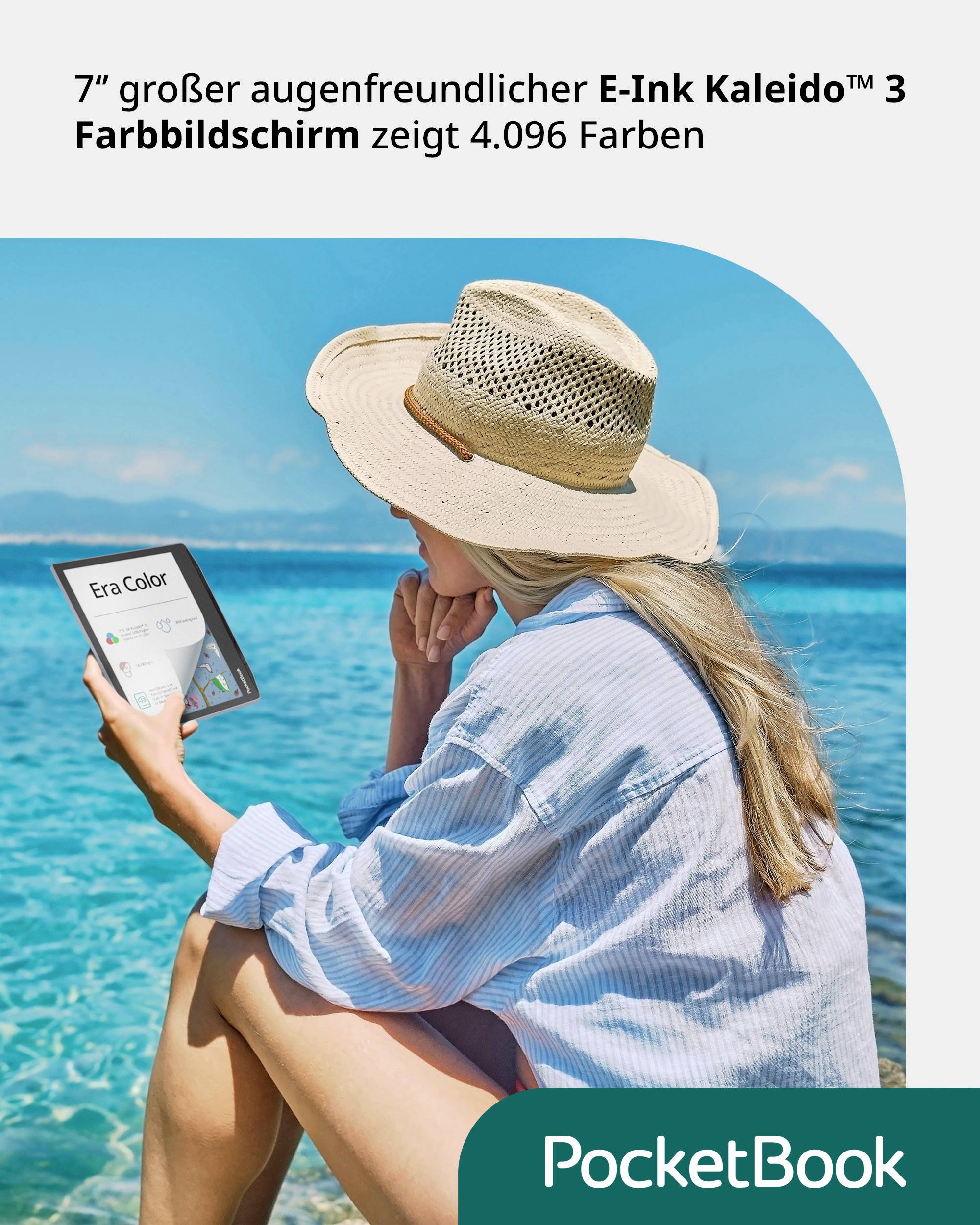 PocketBook Era Color eBook-Reader 17.8cm (7 Zoll) Grau