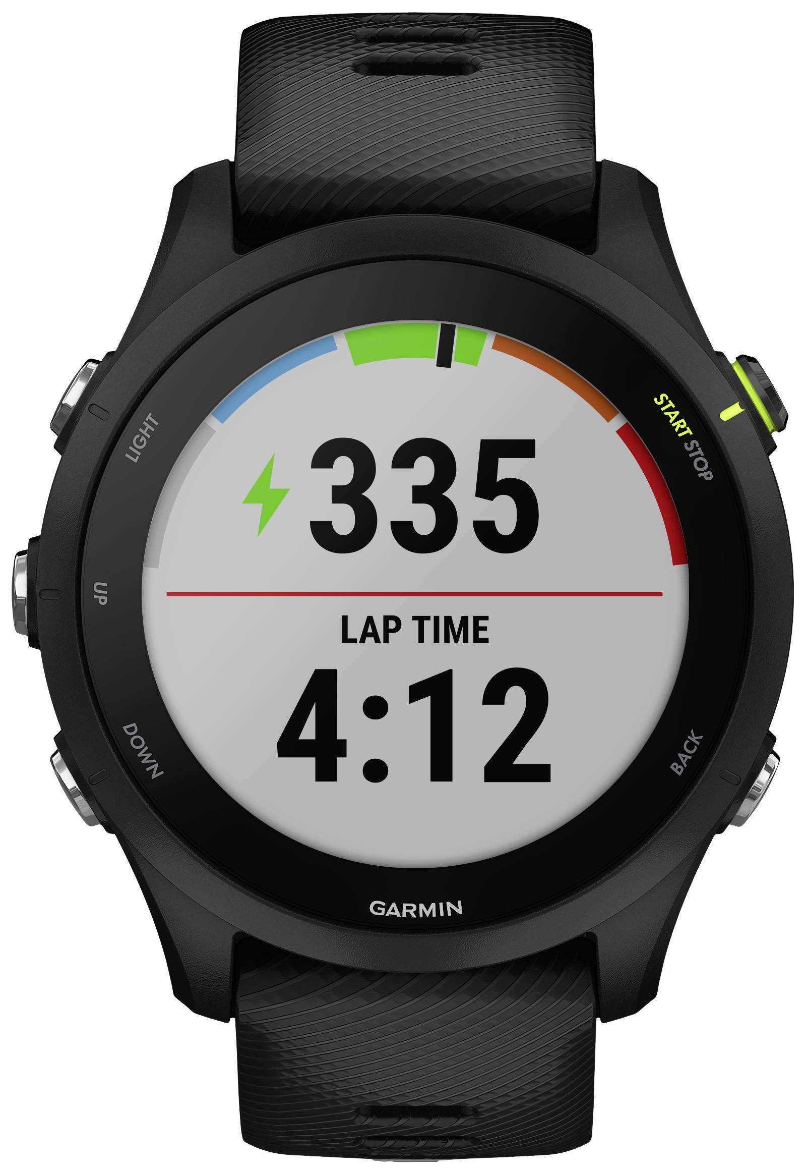 Garmin Forerunner® 255 Music Fitness-Tracker 45.6 mm Schwarz