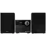 Sharp XL-B517D Stereoanlage Bluetooth®, AUX, DAB+, USB, UKW, Inkl. Fernbedienung 45W Schwarz, Holz Sharp XL-B517D Stereoanlage Bluetooth®, AUX, DAB+, USB, UKW, Inkl. Fernbedienung 45W Schwarz, Holz