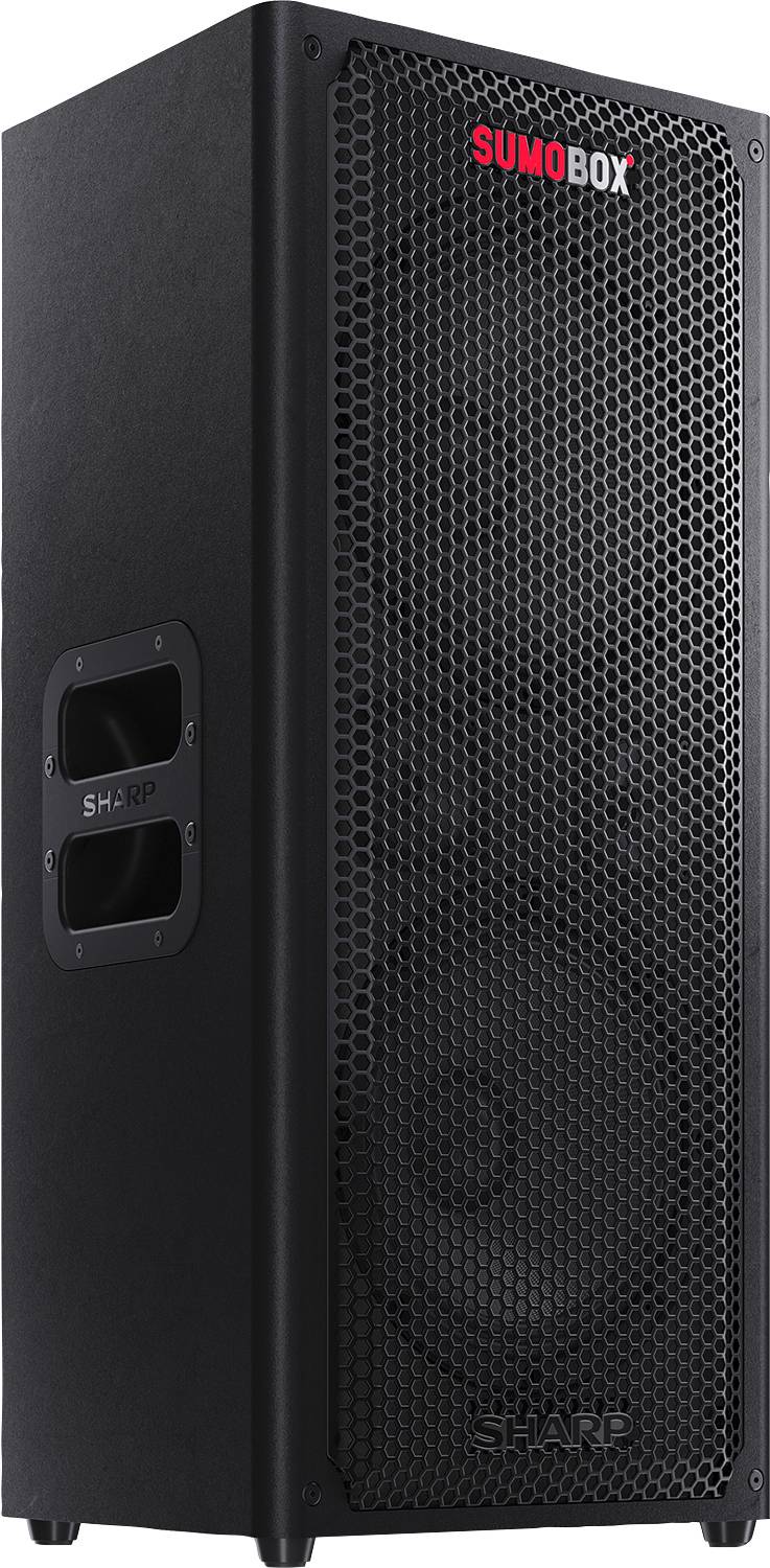 Sharp CP-LS100 SumoBox: Bluetooth® Lautsprecher AUX, USB Schwarz