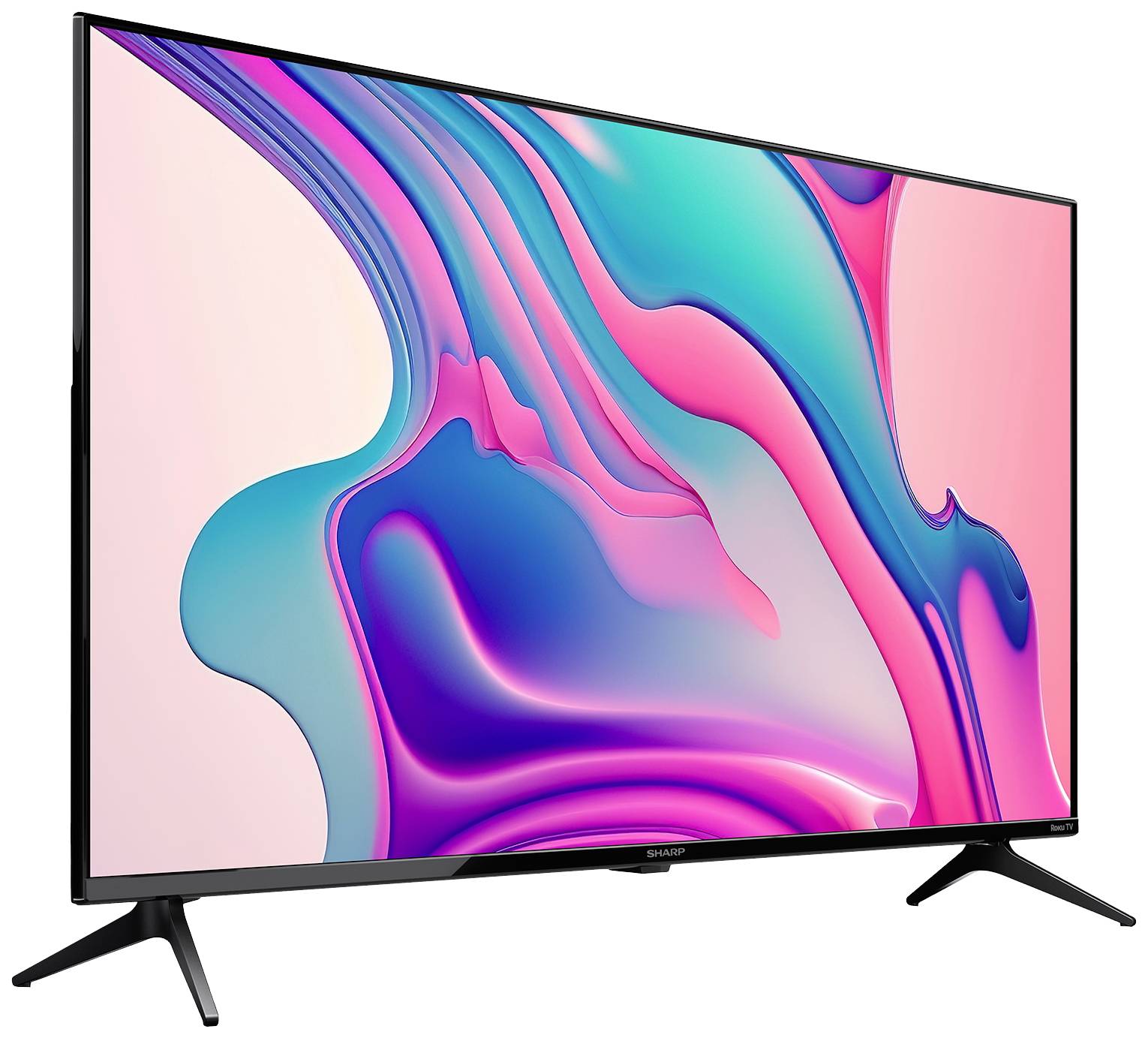 Sharp 40FD2E LED-TV 101 cm 40 Zoll EEK E (A - G) DVB-C, DVB-S, DVB-S2, DVB-T, DVB-T2, WLAN, Smart TV, Full HD Schwarz