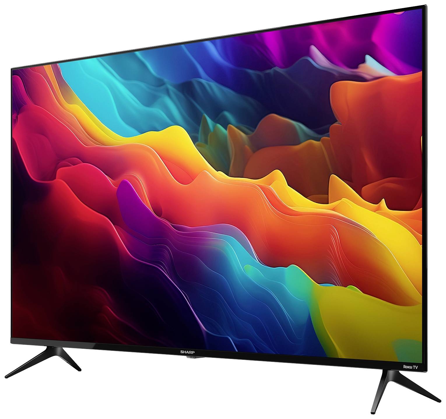 Sharp 43FJ2E LED-TV 108cm 43 Zoll EEK F (A - G) DVB-C, DVB-S, DVB-S2, DVB-T, DVB-T2, UHD, WLAN, Smart TV Schwarz