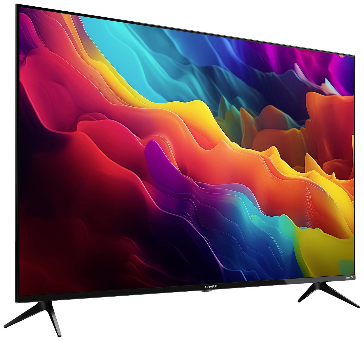 Sharp 43FJ2E LED-TV 108cm 43 Zoll EEK F (A - G) DVB-C, DVB-S, DVB-S2, DVB-T, DVB-T2, UHD, WLAN, Smart TV Schwarz