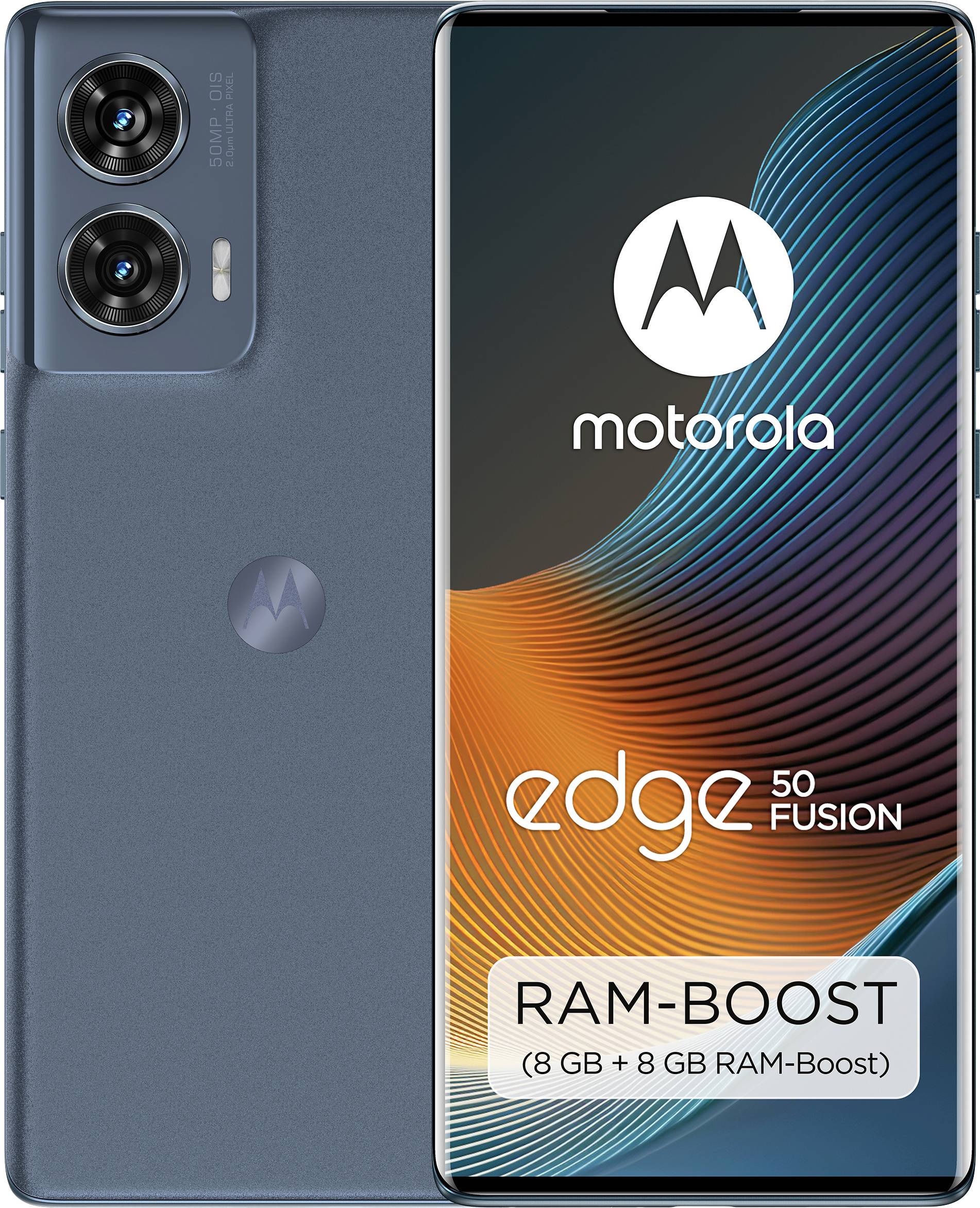 Motorola edge50 Fusion 256GB Forest Blue 17cm (6.7 Zoll) Smartphone