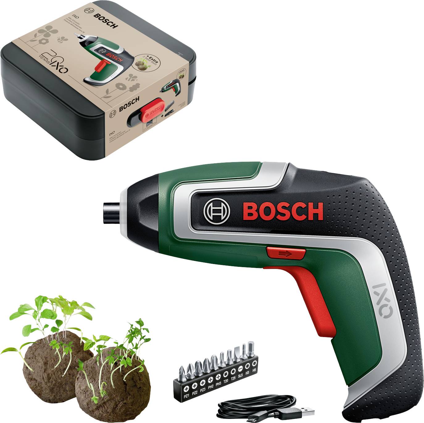 Bosch Home and Garden IXO 7 Jubiläumsmodell 06039E0009 Akku-Schrauber 3.6 V