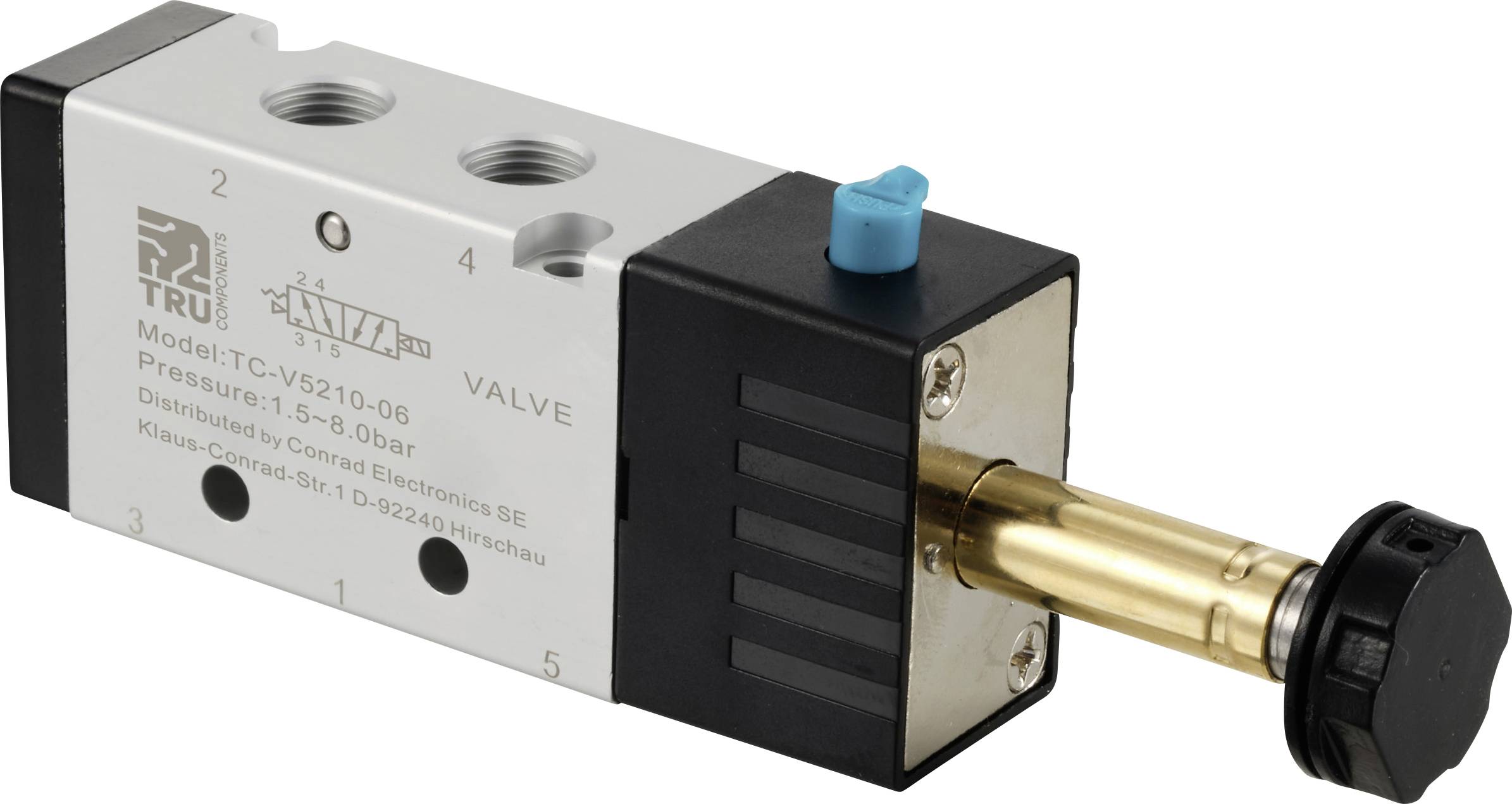 TRU COMPONENTS Magnetventil TC-12772448 TC-V5210-06G 1/8 1St.