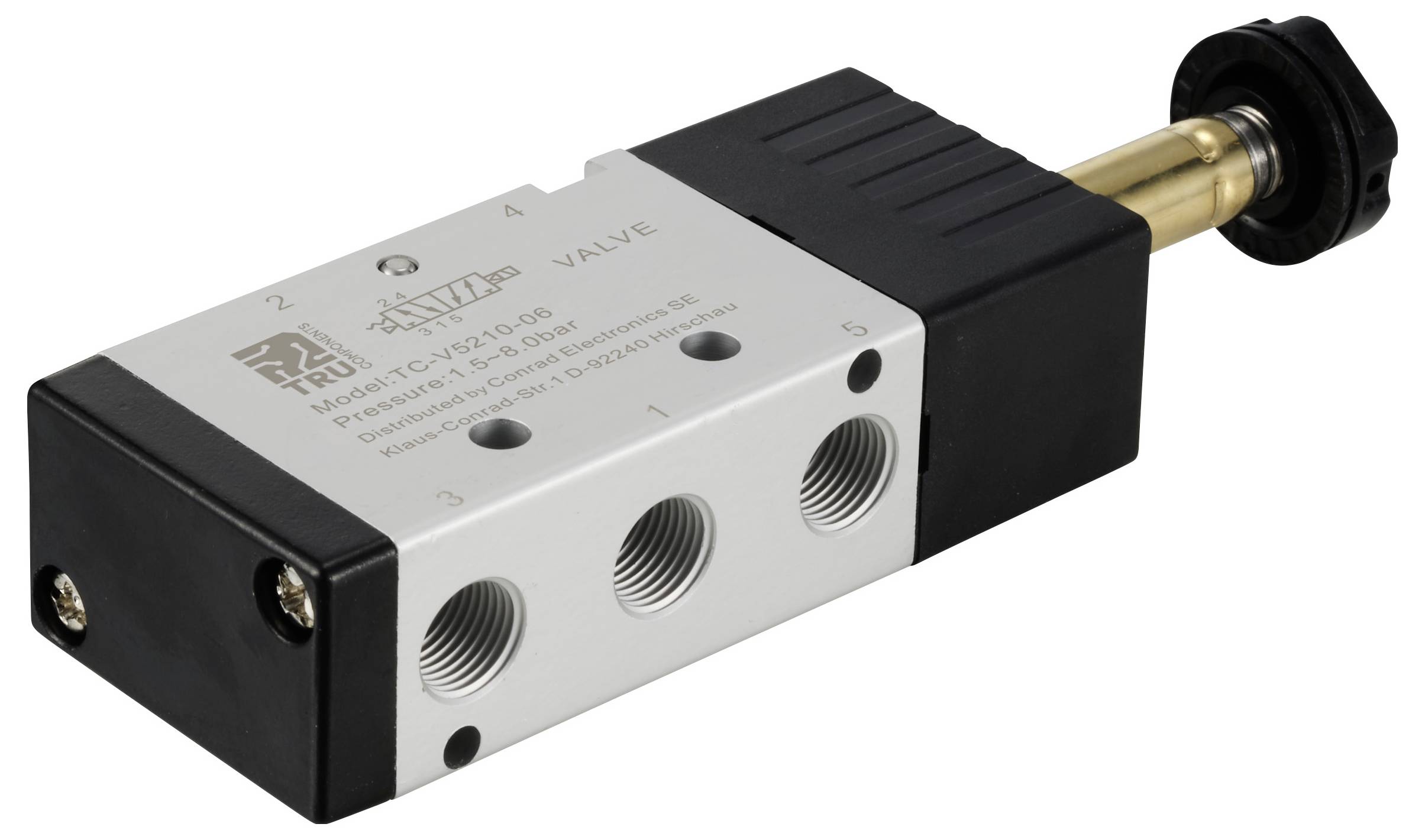 TRU COMPONENTS Magnetventil TC-12772448 TC-V5210-06G 1/8 1St.