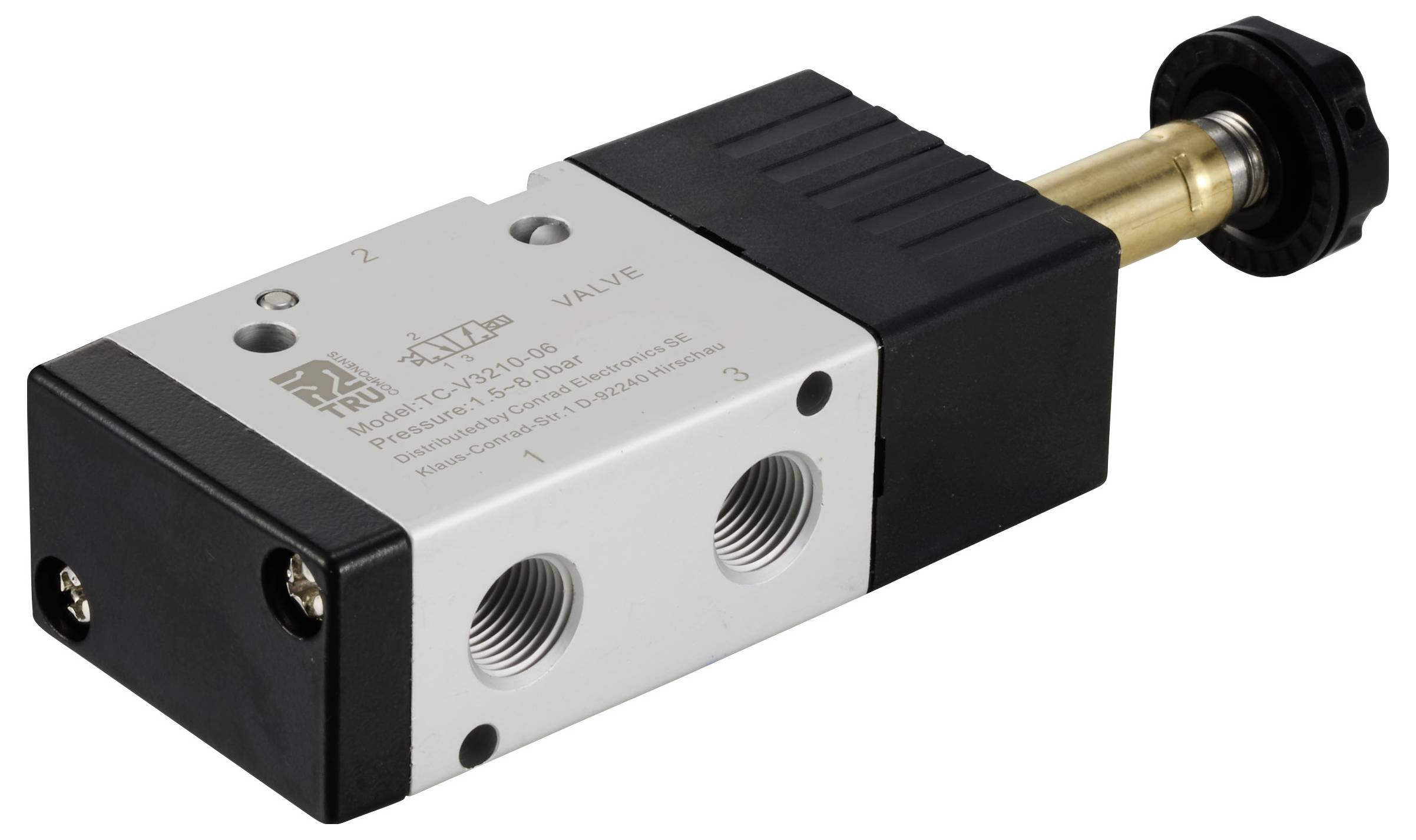 TRU COMPONENTS Magnetventil TC-12772456 TC-V3210-06G 1/8 1St.