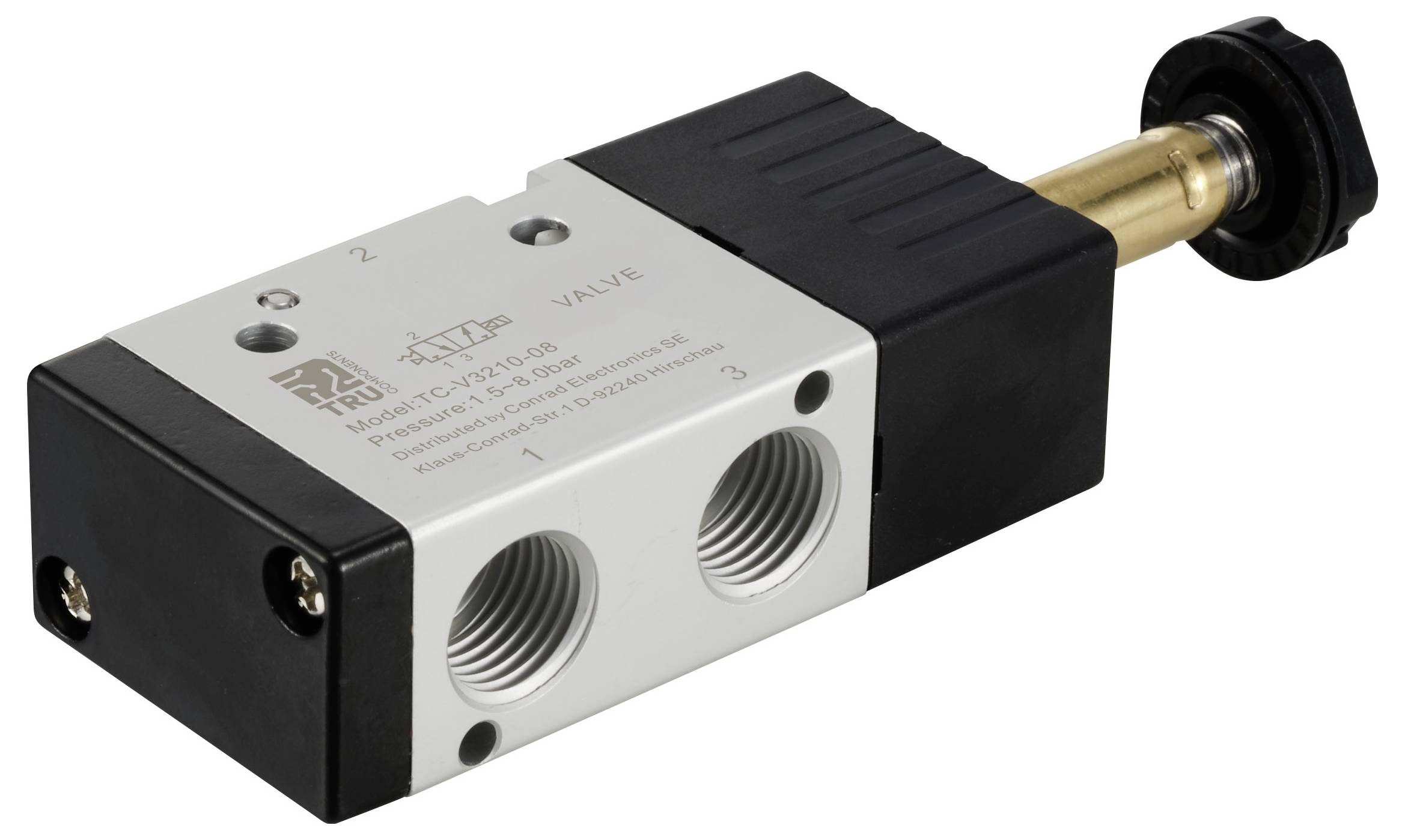 TRU COMPONENTS Magnetventil TC-12772460 TC-V3210-08 G 1/4 1 St.