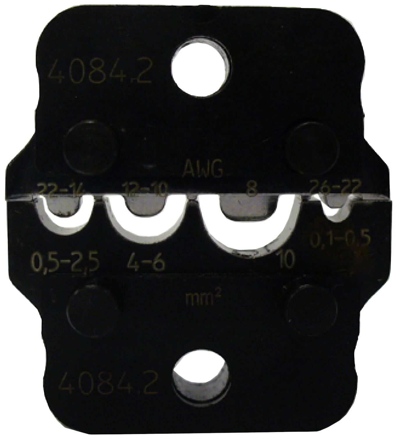 Vogt Verbindungstechnik 4084 Nr.2 0.1-10mm2 4084.2 Crimpgesenk 0.10 bis 10 mm²